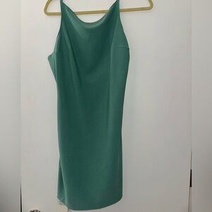 Abercrombie & Fitch Teal Backless Dress